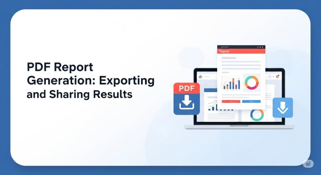 PDF Report Generation: Exporting and Sharing Results